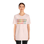 Grandma Floral Retro Tee — "Grandma" Names Design (Aileen • Wendy • Peyton)