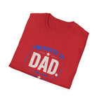 Promoted to Dad T-Shirt — New Dad Announcement Gift