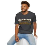 Grandpa Life T-Shirt — "Spoil Them & Send Them Home" Funny Grandpa Tee