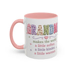 Grandma Coffee Mug — Colorful Sentimental Gift Mug with Sweet Quote (11/15 oz)