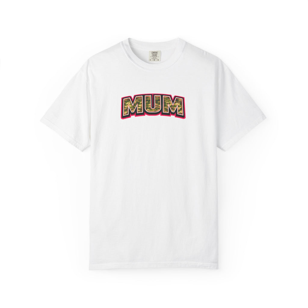Mum Camo Print Logo T-Shirt