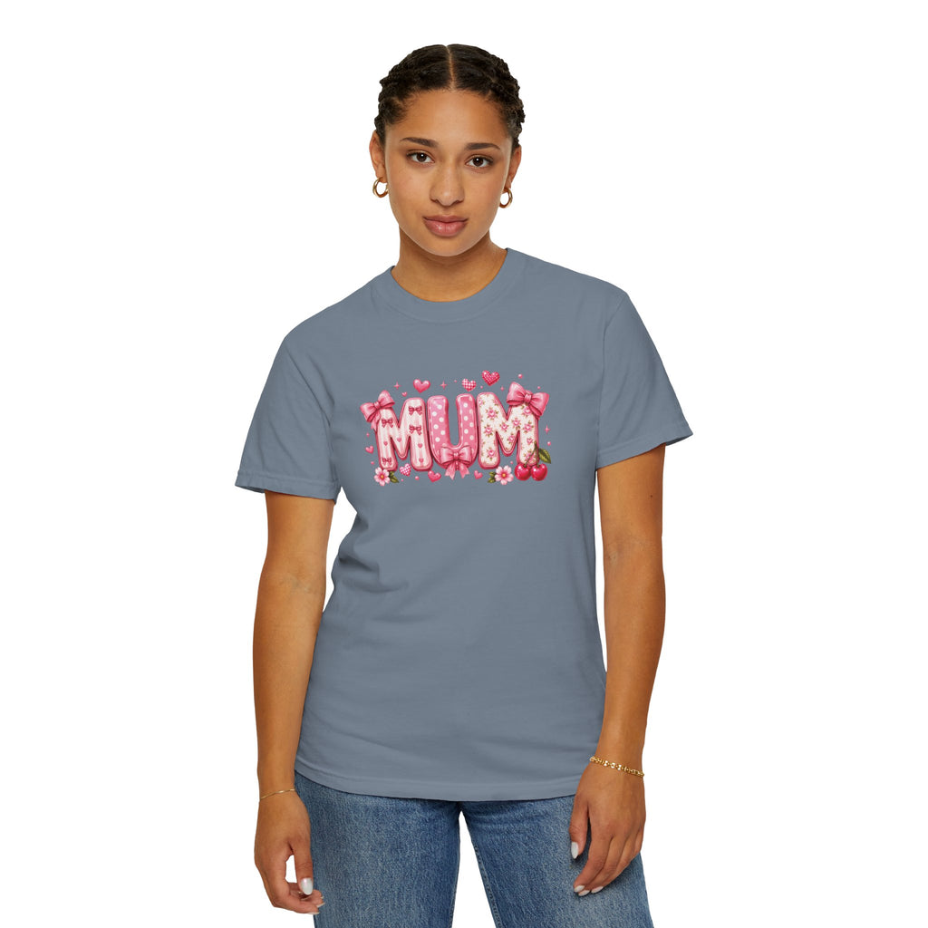 MUM Floral Heart T-Shirt