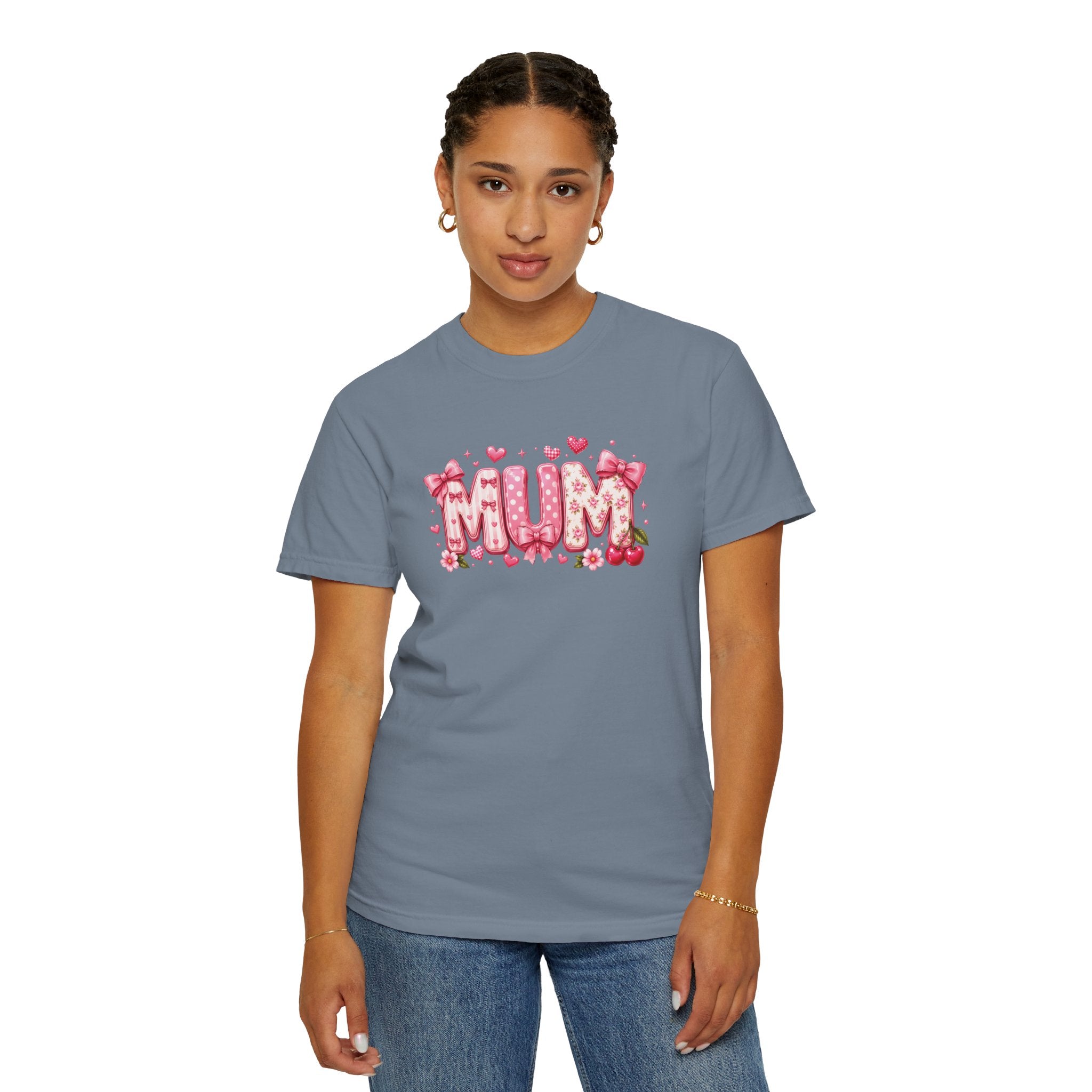 MUM Floral Heart T-Shirt
