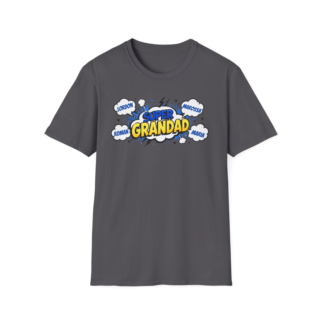 Super Grandad Comic-Style T-Shirt