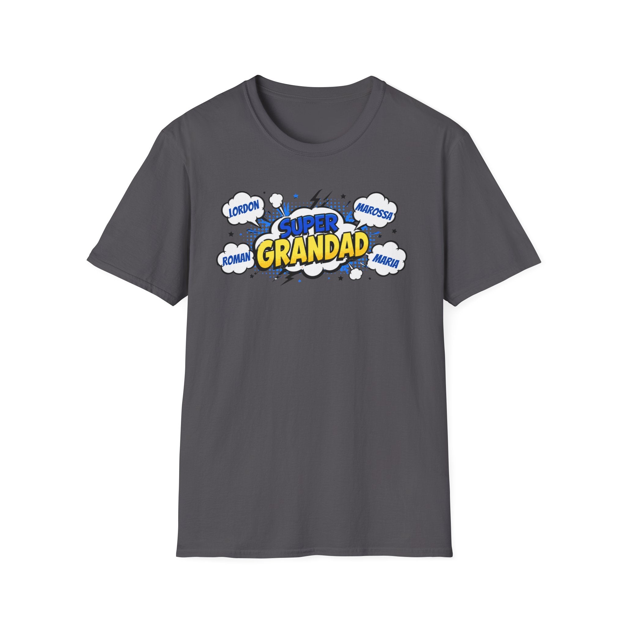 Super Grandad Comic-Style T-Shirt