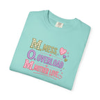 Mom Acronym T-Shirt — “M.O.M. Mess Overload Mother Love” Cute Mom Graphic Tee