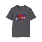 Super Grandad Union Jack/England themed Comic-Style T-Shirt