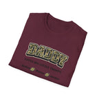 Daddy Loves His Little Troops Personalized Camo T-Shirt — Custom Name Father's Day Gift