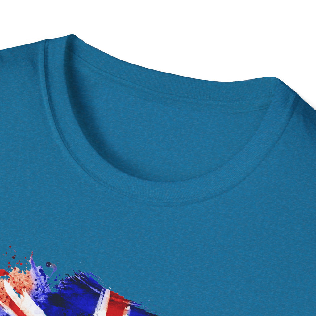 British Flag Watercolor T-Shirt – "Made in the UK" Pride Tee