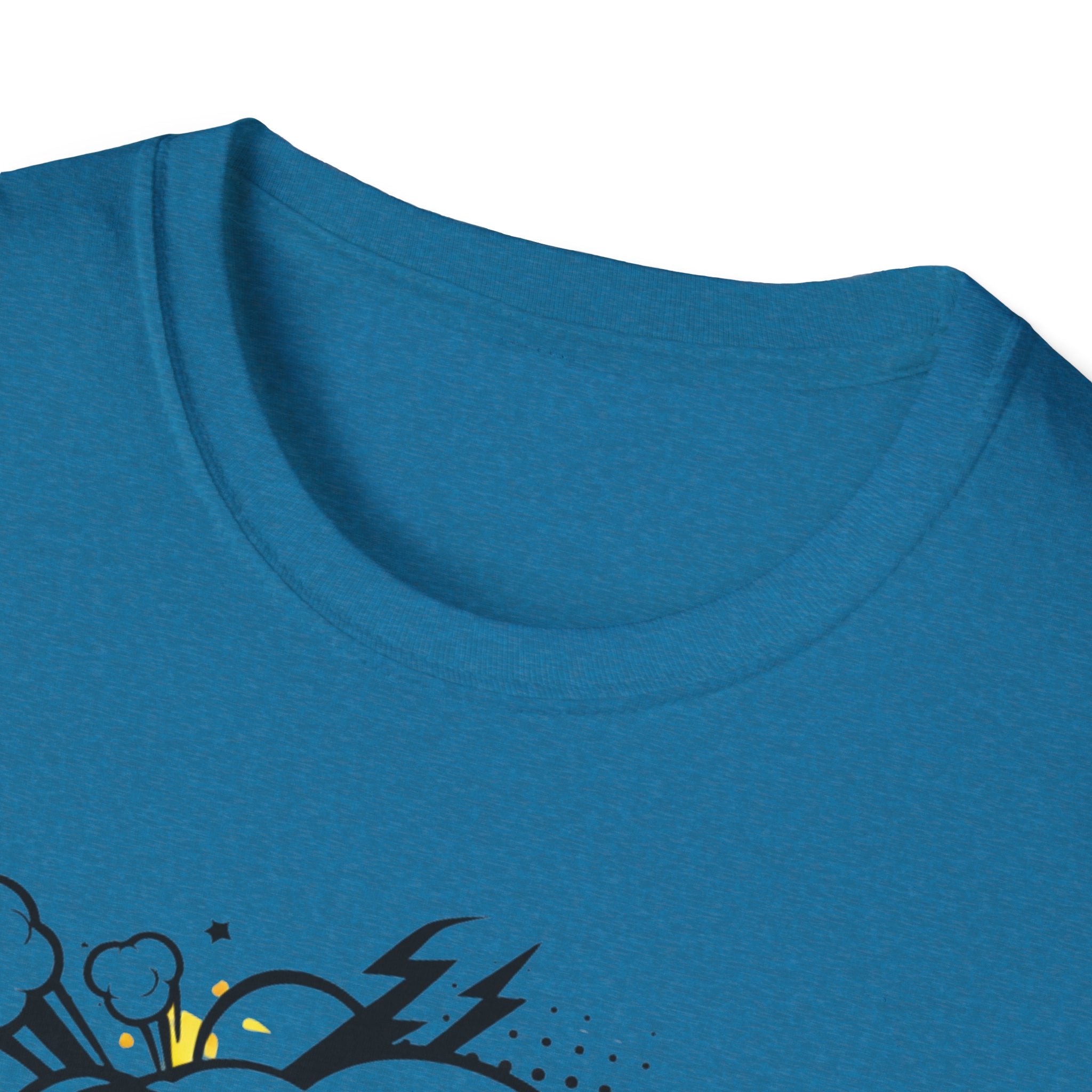 T-Shirt — "Super Grandpa" Comic-Style Graphic | Funny Father's Day Gift