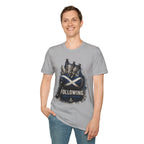 Bagpipes Following Scotland Flag Tee