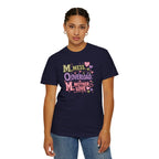 Mom Overload T-Shirt — "Mess, Overload, Mother Love" Cute Mom Graphic Tee