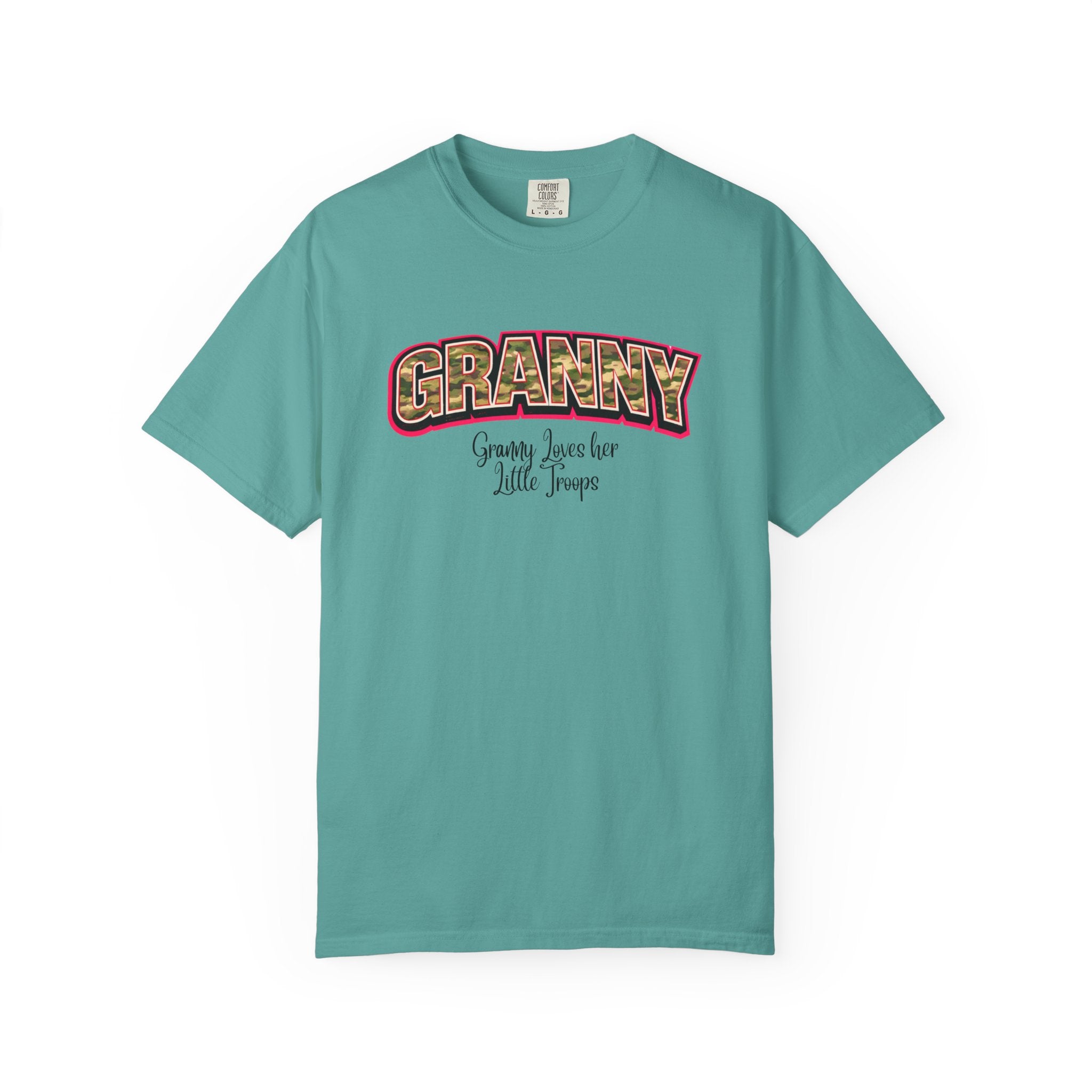 Granny "Granny Loves Her Little Troops" Graphic T-Shirt