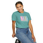 NANA Pastel Patchwork T-Shirt — "The Heart of Our Family" Gift
