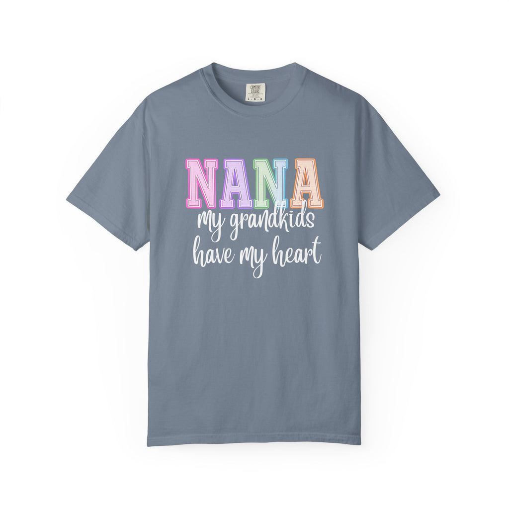 NANA My Grandkids Have My Heart Tee