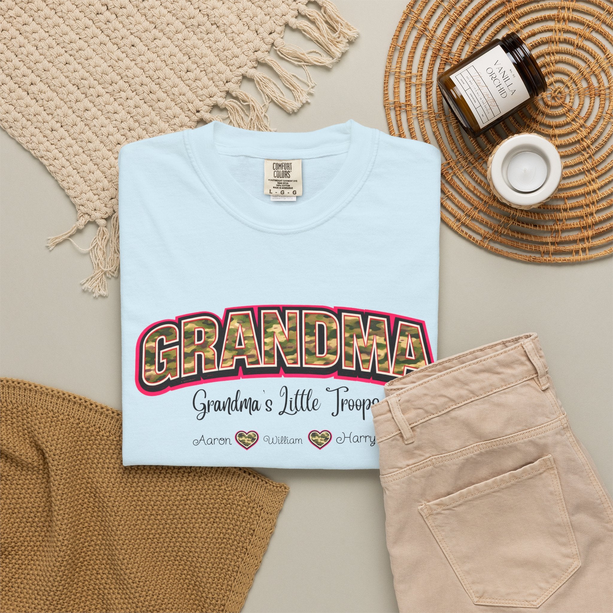 Grandma Graphic Tee — "Grandma's a Little Tragic" Vintage Style Women's Gift Shirt