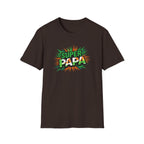 Super Papa Ireland Flag/Irish themed T-Shirt – Comic-Style Father’s Day Tee