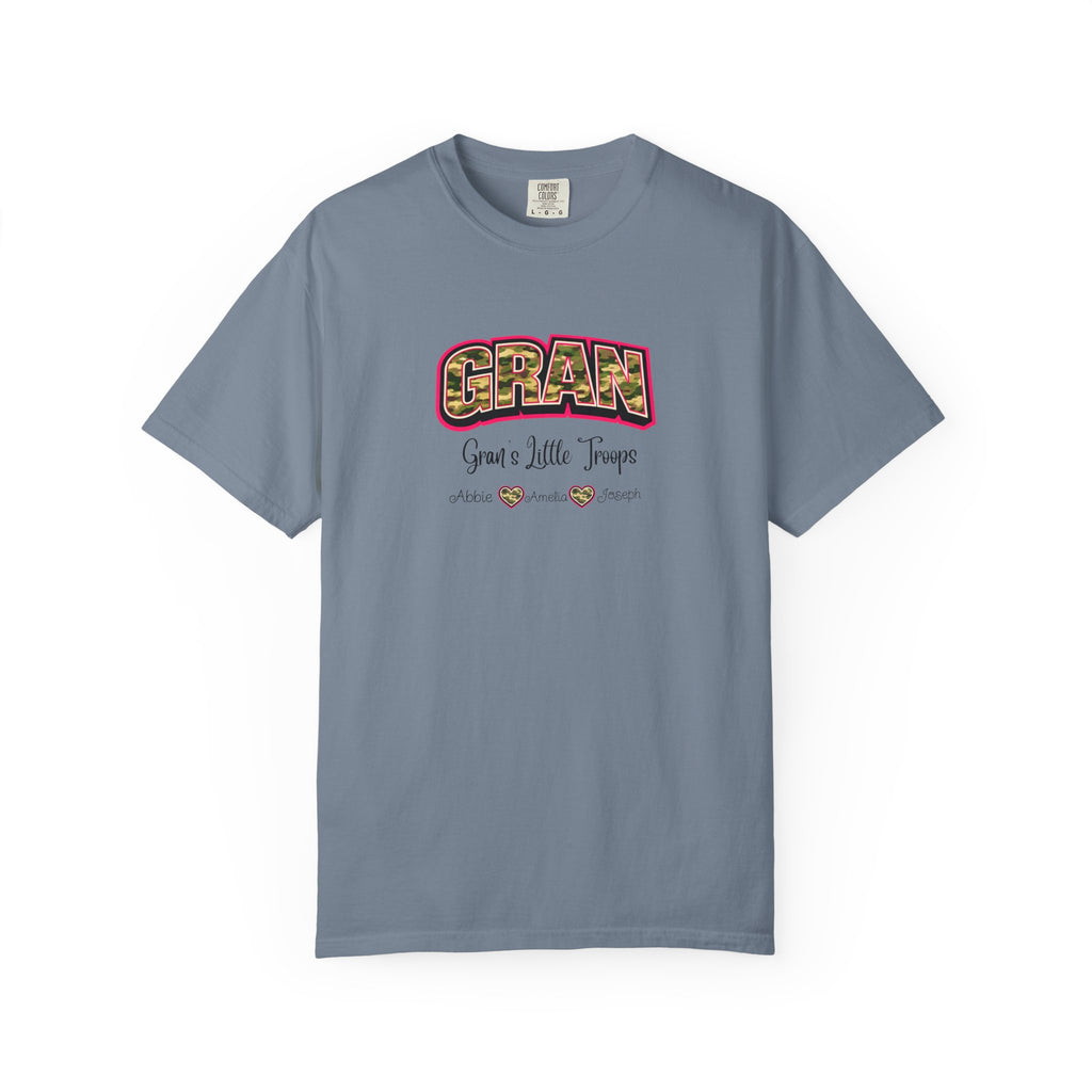 Gran Grandma T-Shirt — "Gran: Good a Little Trouble" Vintage Floral Tee