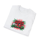 Super Papa Welsh Flag/ Wales themed Graphic T-Shirt — Father’s Day Comic-Style Dad Shirt