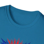 T-Shirt — "Super Papa" Union Jack/England themed Retro Comic Dad Shirt (Father's Day Gift)