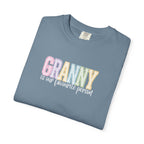 Granny Is Our Favourite Person T-Shirt — Pastel Grandma Gift Tee