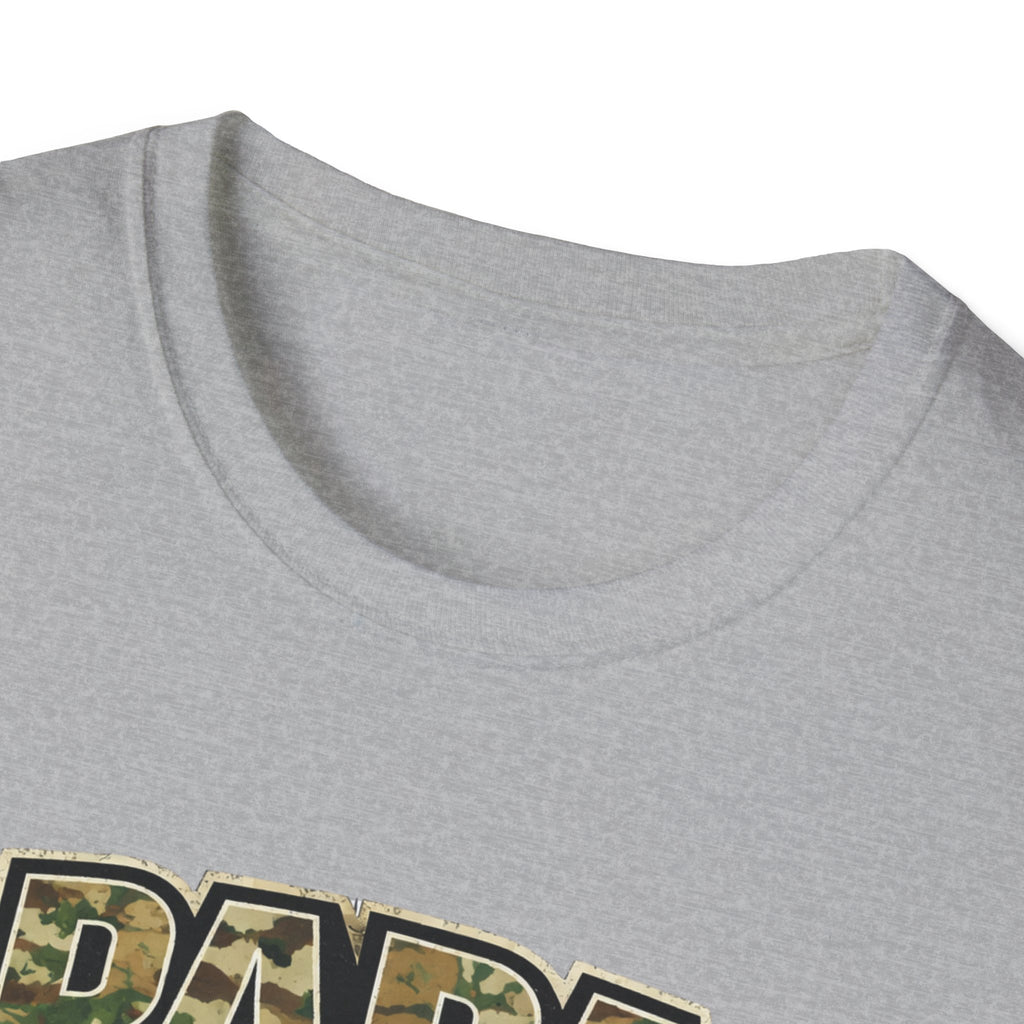 Papa Camo T-Shirt — “Papa’s Little Troops” Personalized Kids Names Tee