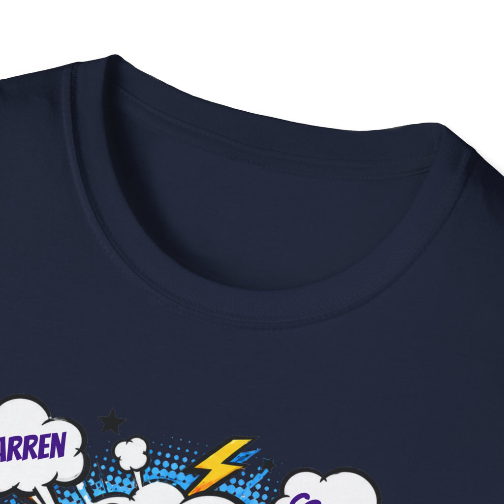Super Grandad Comic-Style T‑Shirt — "Super Grandad" Graphic Tee, Father's Day & Grandparents Gift