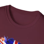 British Flag Watercolor T-Shirt – "Made in the UK" Pride Tee