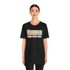 Granny Retro Nameplate T‑Shirt — Personalized Grandma Tee