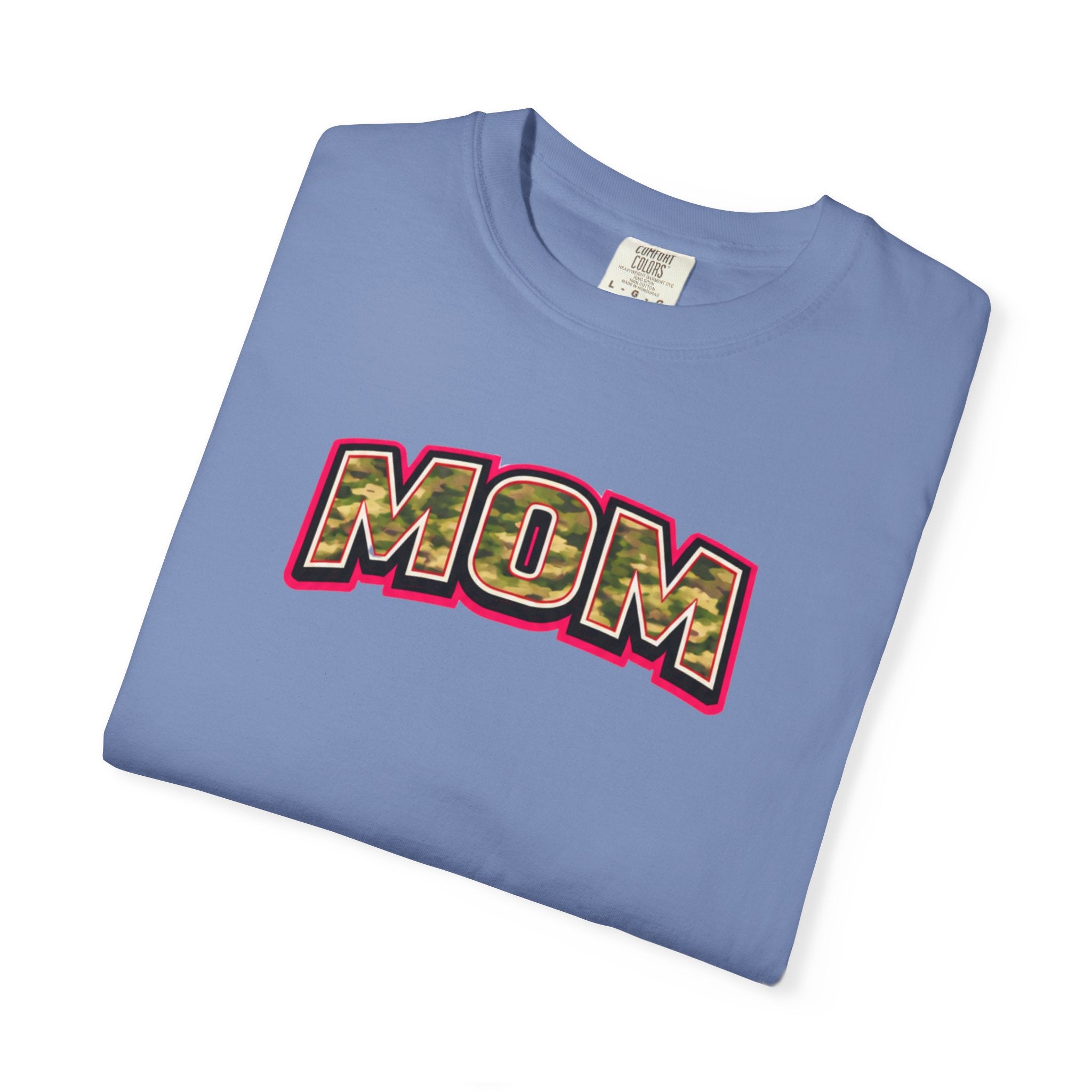 MOM Camo Patch Graphic T-Shirt