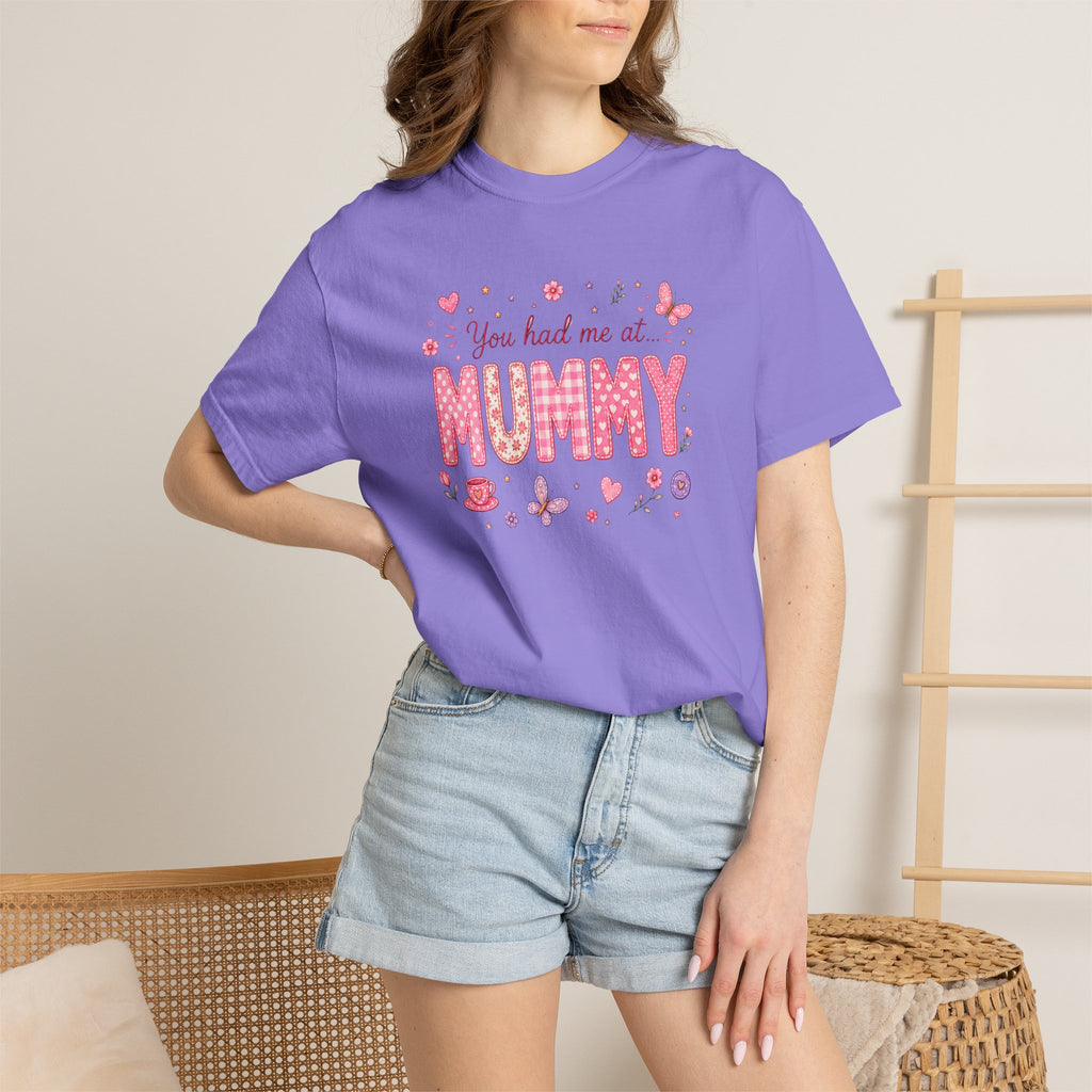 You Had Me at Mummy T-Shirt — Cute Pink Mother's Day Tee for New Mums