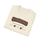 Grandad Plaid Family T-Shirt — "Loved by the Little Clan" Gift Tee