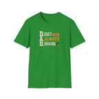 Dad’s Always Driving T‑Shirt – Funny Taxi Driver Father’s Day Tee