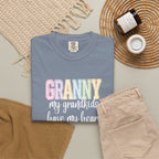 Granny My Grandkids Have My Heart T-Shirt — Grandma Gift, Mother's Day Tee