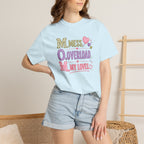 T-Shirt — "M.O.M. Mess, Overload, My Loves" Cute Mom Acronym Graphic Tee