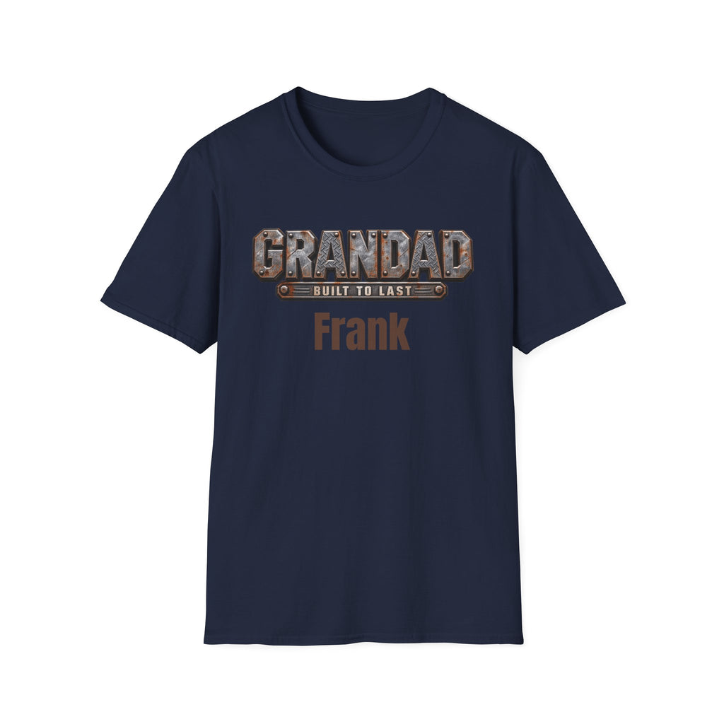 Grandad "Built to Last" T-Shirt — Personalise