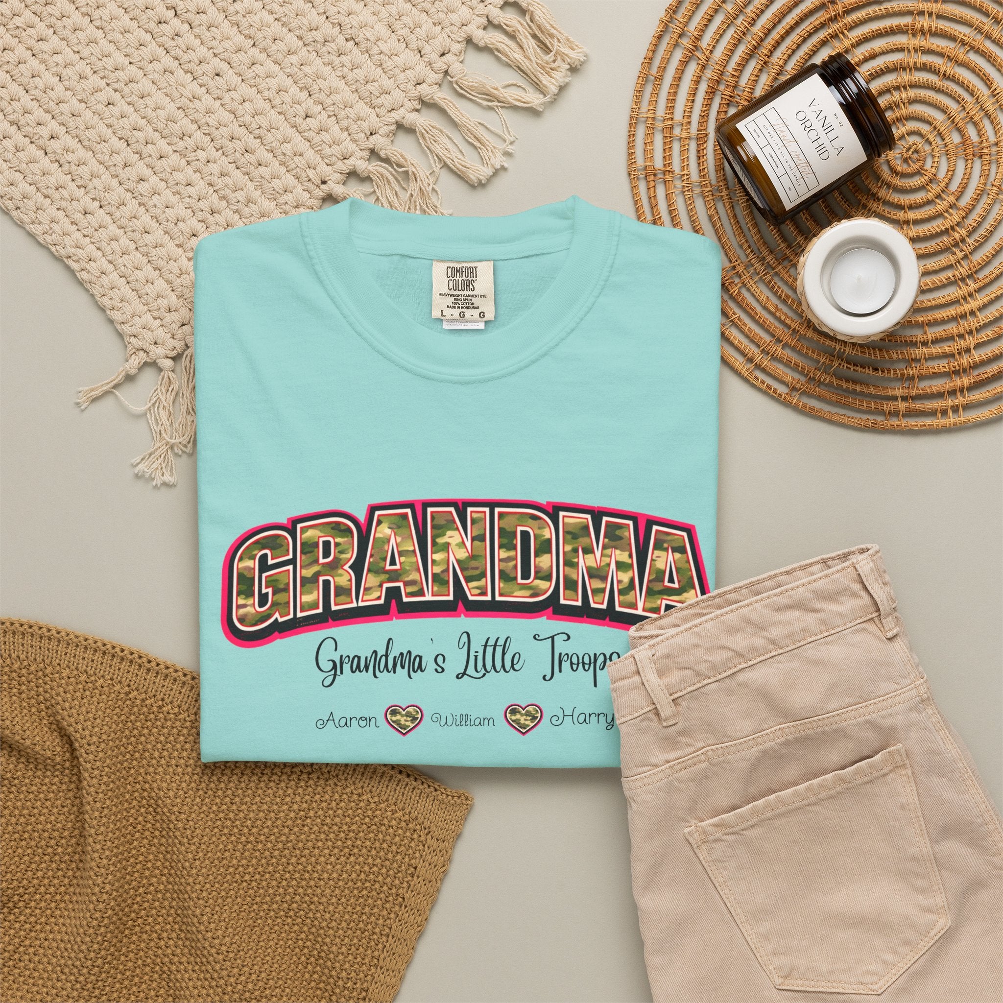 Grandma Graphic Tee — "Grandma's a Little Tragic" Vintage Style Women's Gift Shirt