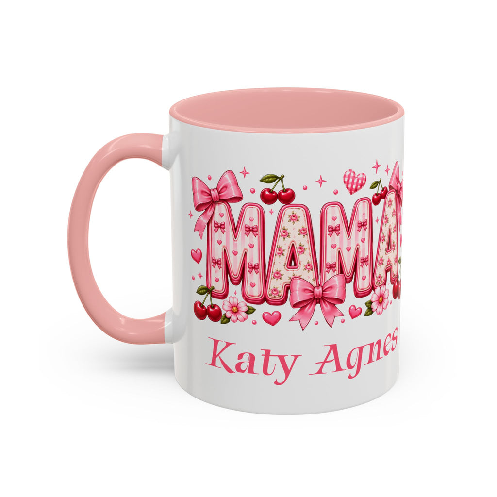 "MAMA" Floral Blossom Mug — Personalise