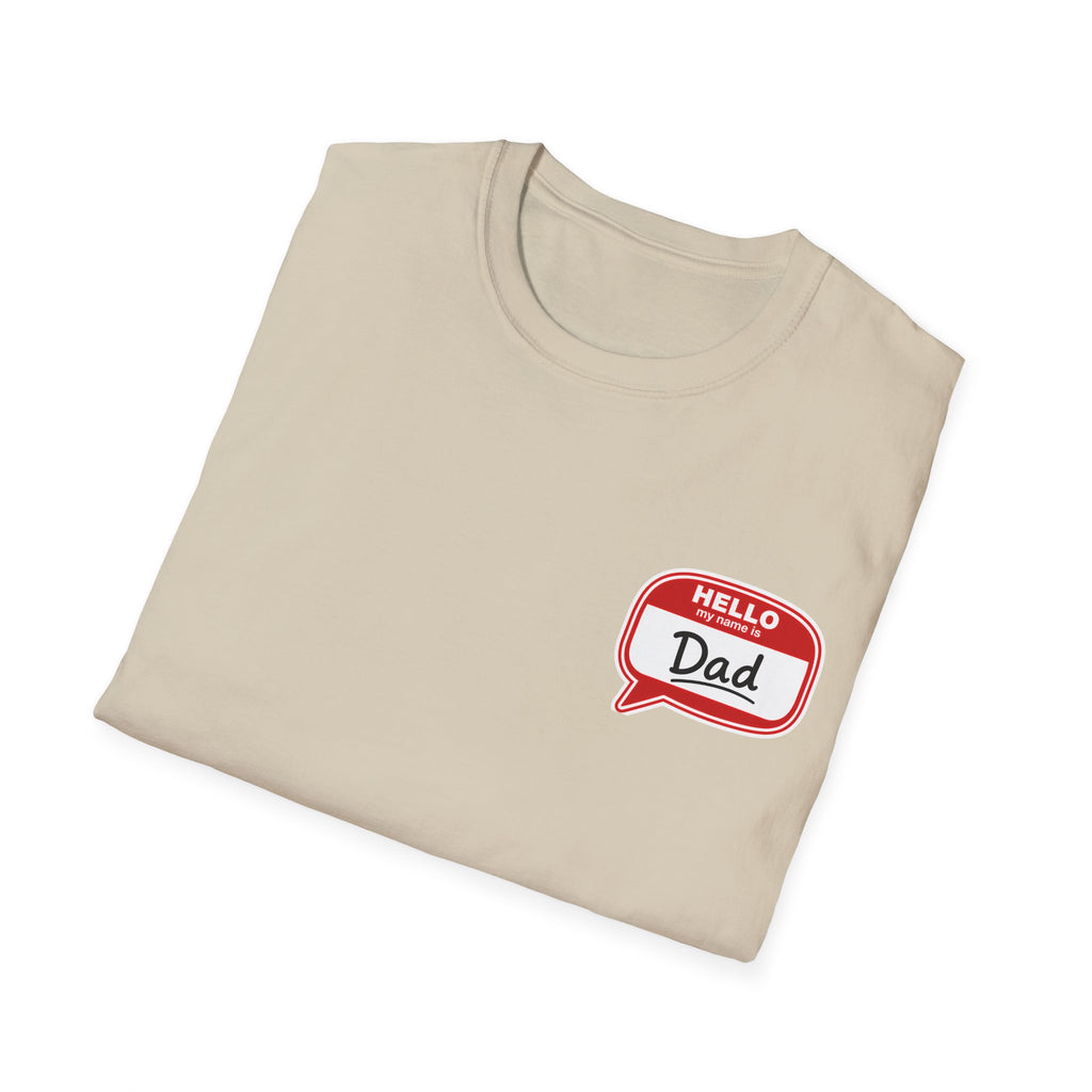 Hello Dad Speech Bubble T-Shirt — Father's Day Gift Tee