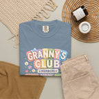 Granny's Club T-Shirt — Personalized Grandma Member Floral Tee