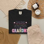 Grandma Floral Lettering T‑Shirt – "I Never Knew How Much Love" Mother's Day Gift