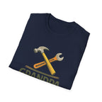 Grandpa Can Fix It T-Shirt — Handyman Tools Retro Tee for Fathers, Grandfathers & DIY Lovers
