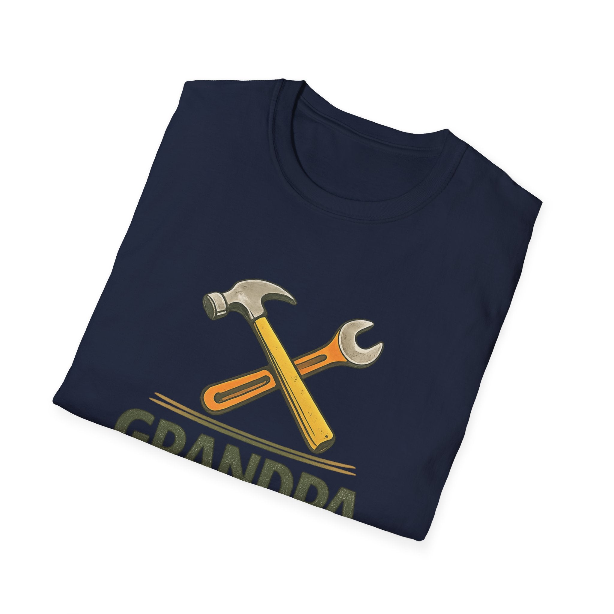 Grandpa Can Fix It T-Shirt — Handyman Tools Retro Tee for Fathers, Grandfathers & DIY Lovers