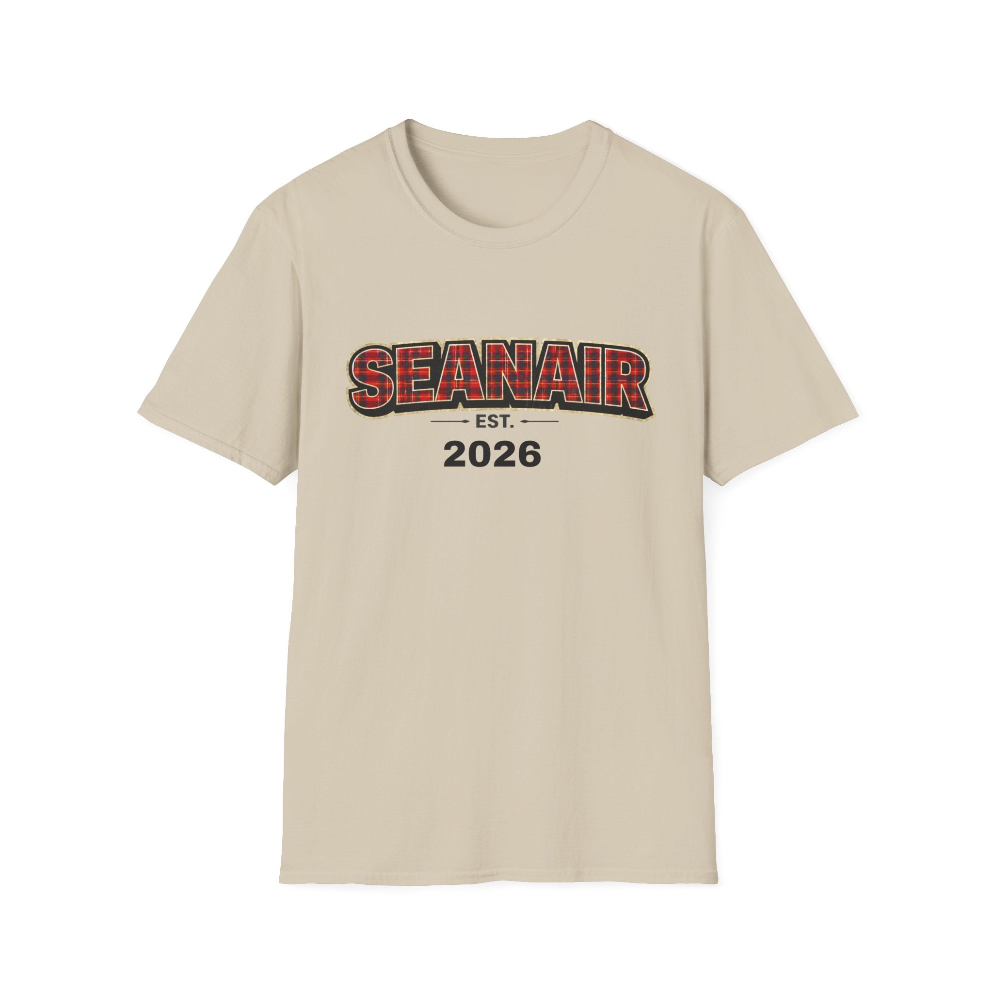 SEANAIR Tartan Est- Personalised T-Shirt