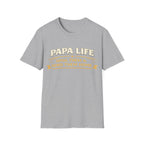 Papa Life T-Shirt — "Spoil Them & Send Them Home" Grandfather Gift