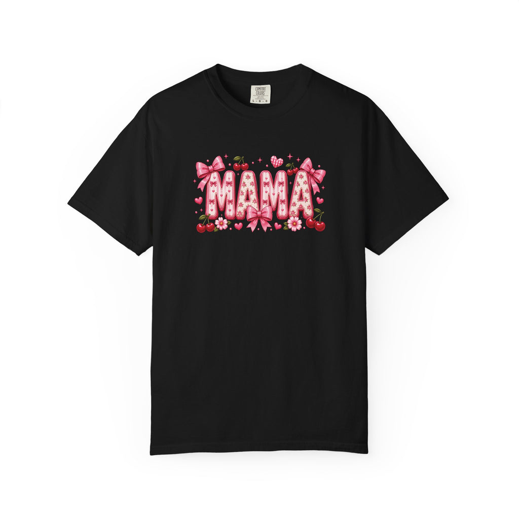MAMA Floral Heart T-Shirt