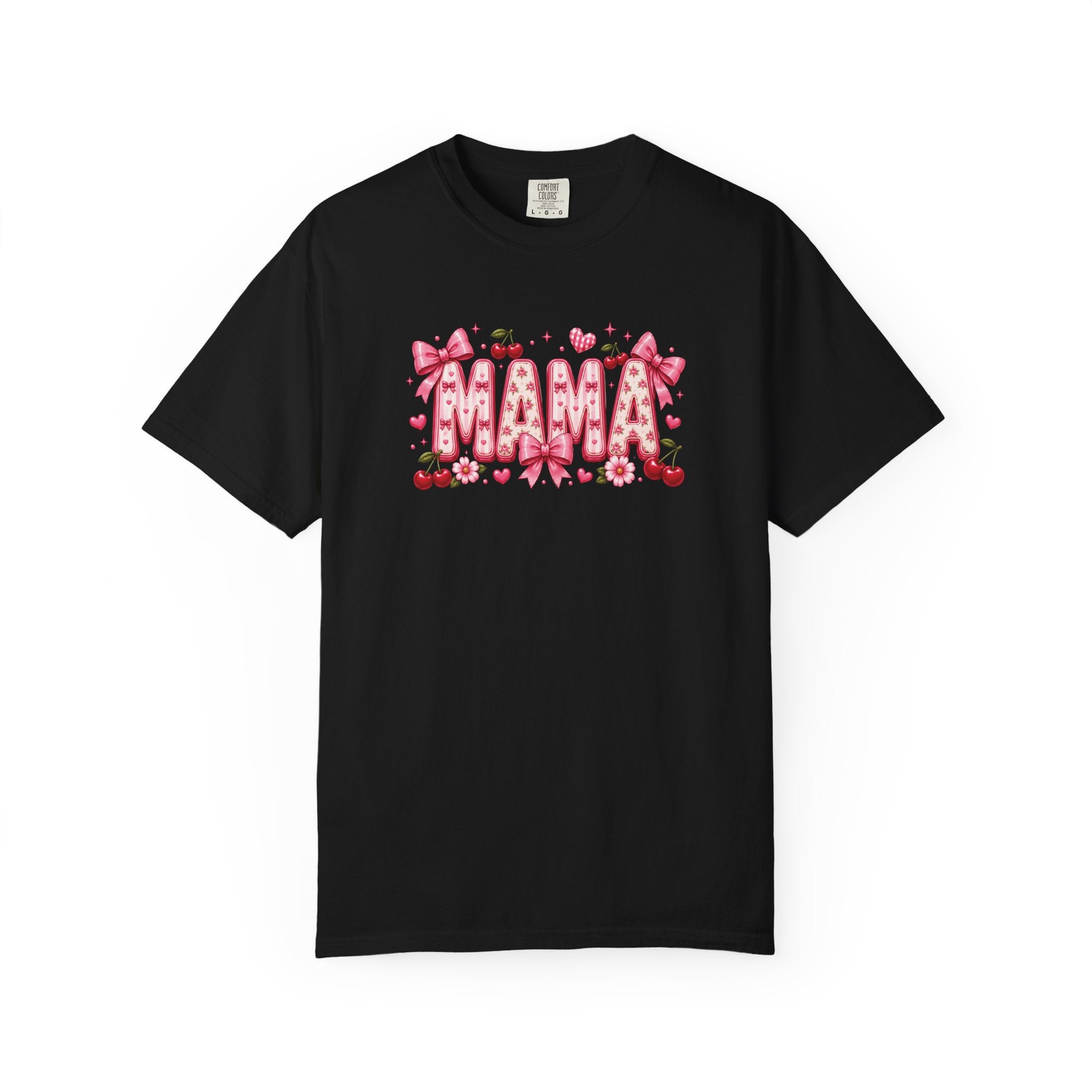 MAMA Floral Heart T-Shirt