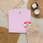 Hello Mum Speech Bubble T-Shirt — Cute Retro Mom Graphic Tee