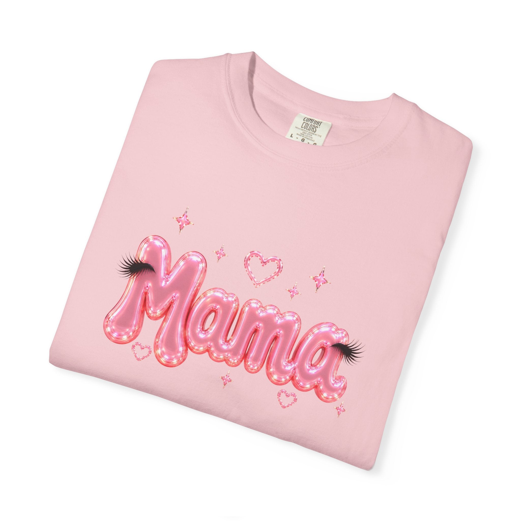 MAMA Pink Balloon Eyelashes T-Shirt