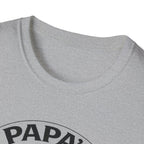 T-Shirt — "Papa's Little Football Buddies" Personalized Soccer Dad Tee
